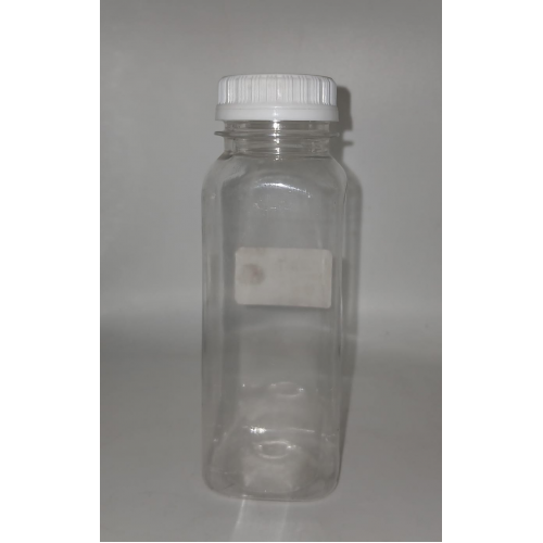 PLASTIC BOTTLE + LID SQUARE 250ML PLASTIC BOTTLE + LID SQUARE 250ML